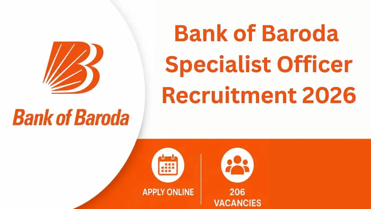 Bank of Baroda SO Recruitment