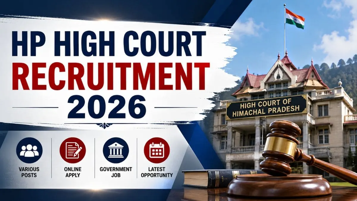HP High Court Recruitment