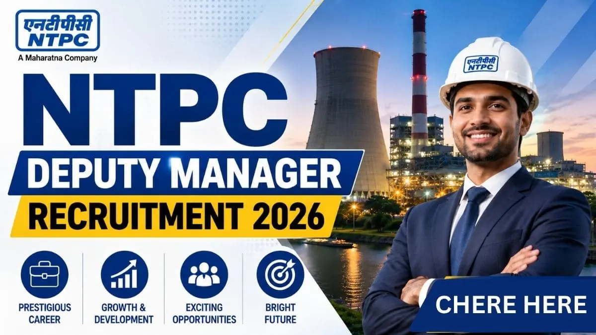 NTPC Deputy Manager Recruitment 2026