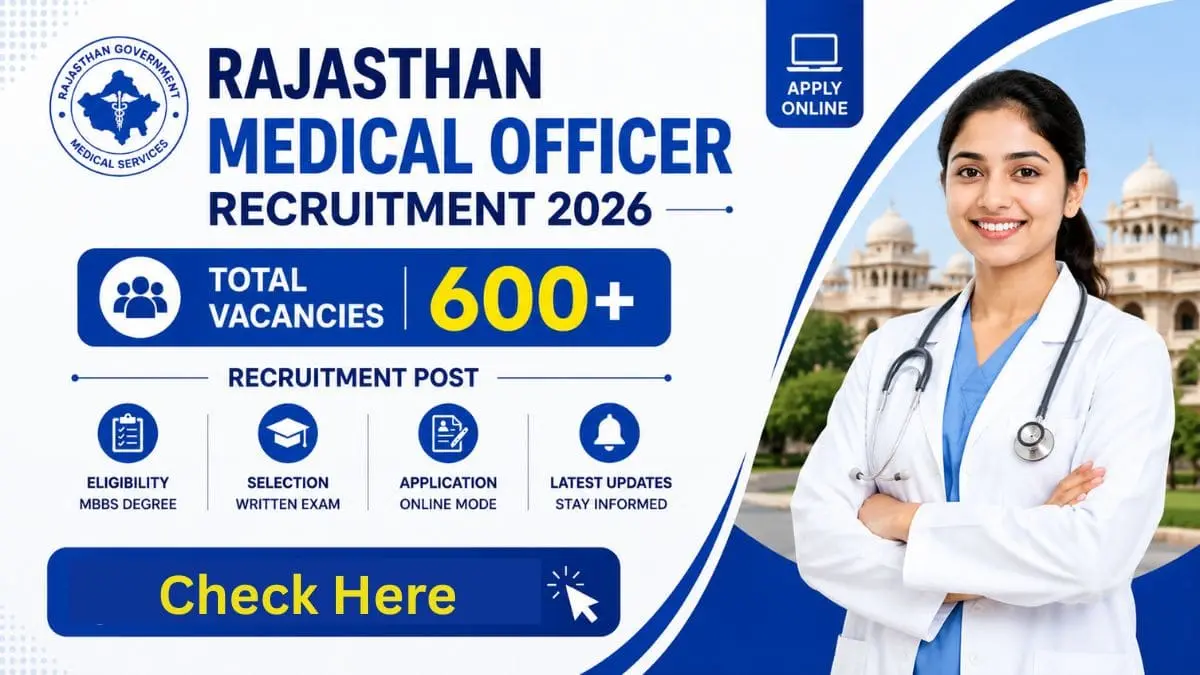 Rajasthan Medical Officer Recruitment
