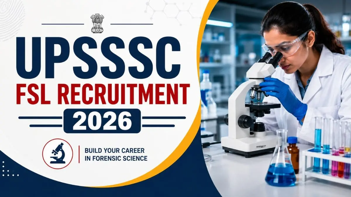UPSSSC FSL Vacancy