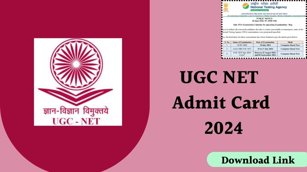 UGC NET Admit Card 2024