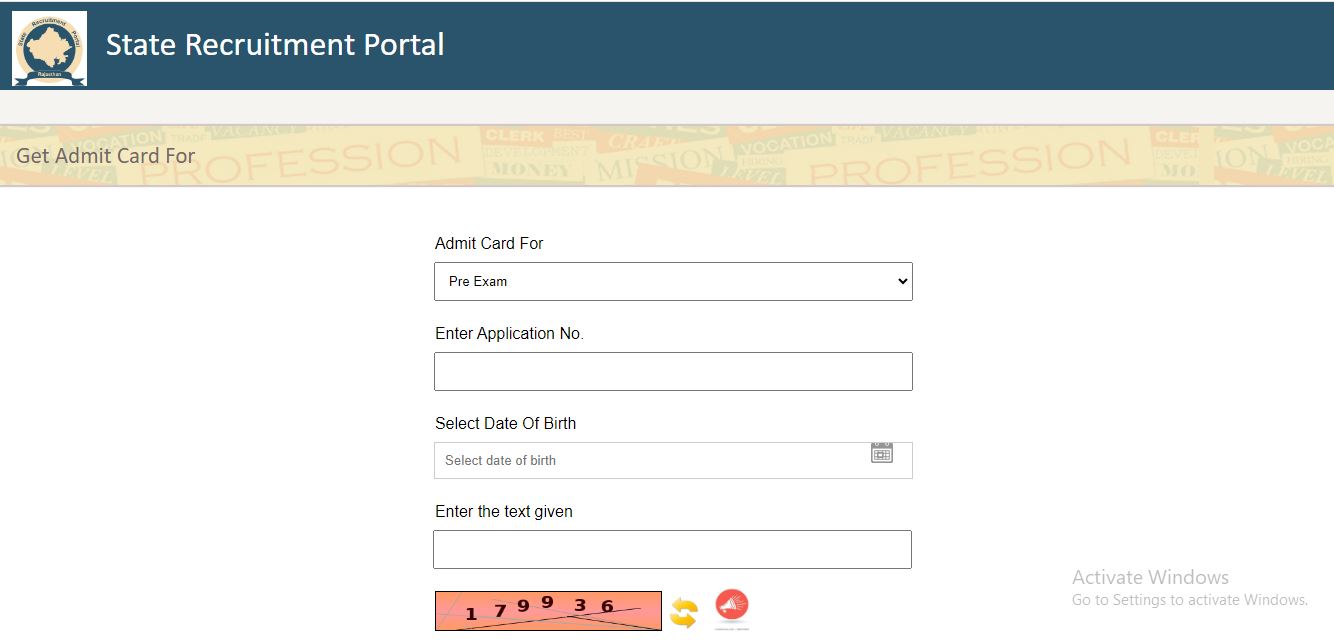 RSMSSB Clerk Admit Card 2024