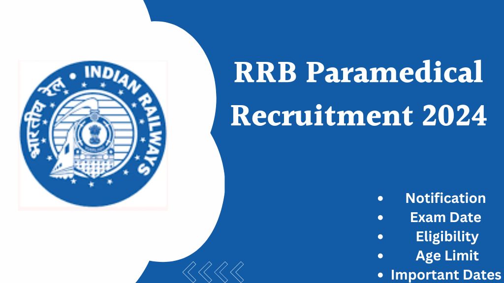 RRB Paramedical Recruitment 2024