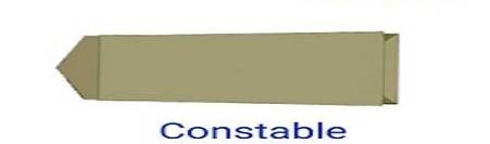 Rajasthan Police Rank Insignia: Constable