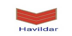 Rajasthan Police Rank Insignia Havaldar Senior Constable