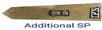 Rajasthan Police Rank Insignia : Additional Superintendent of Police(Indian Police Service) - IPS