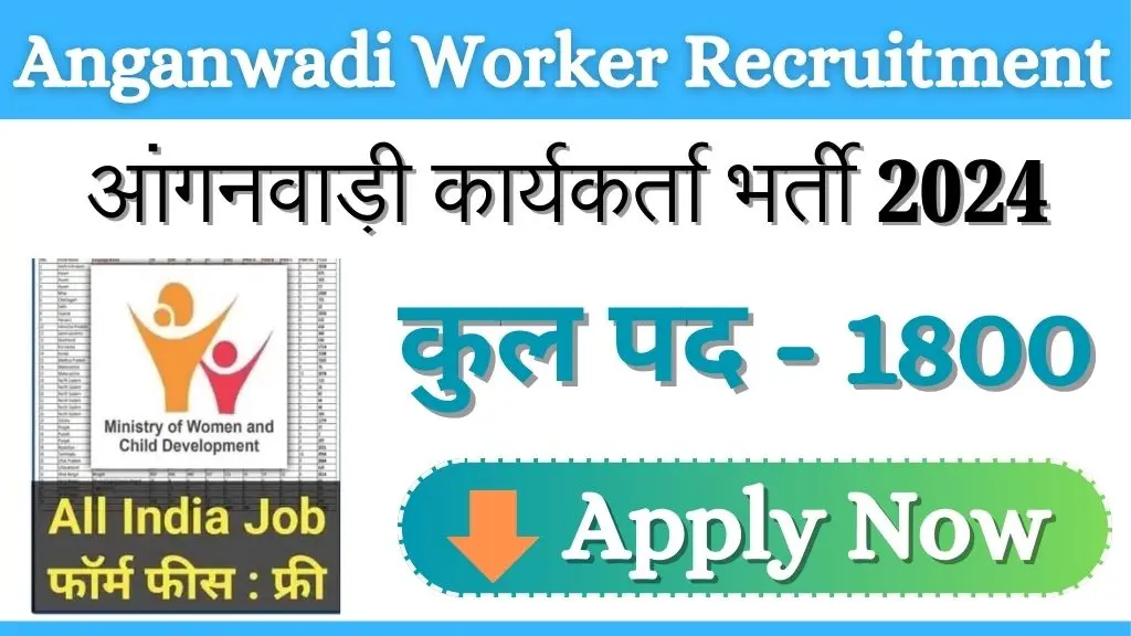 Anganwadi Worker Recruitment 2024: