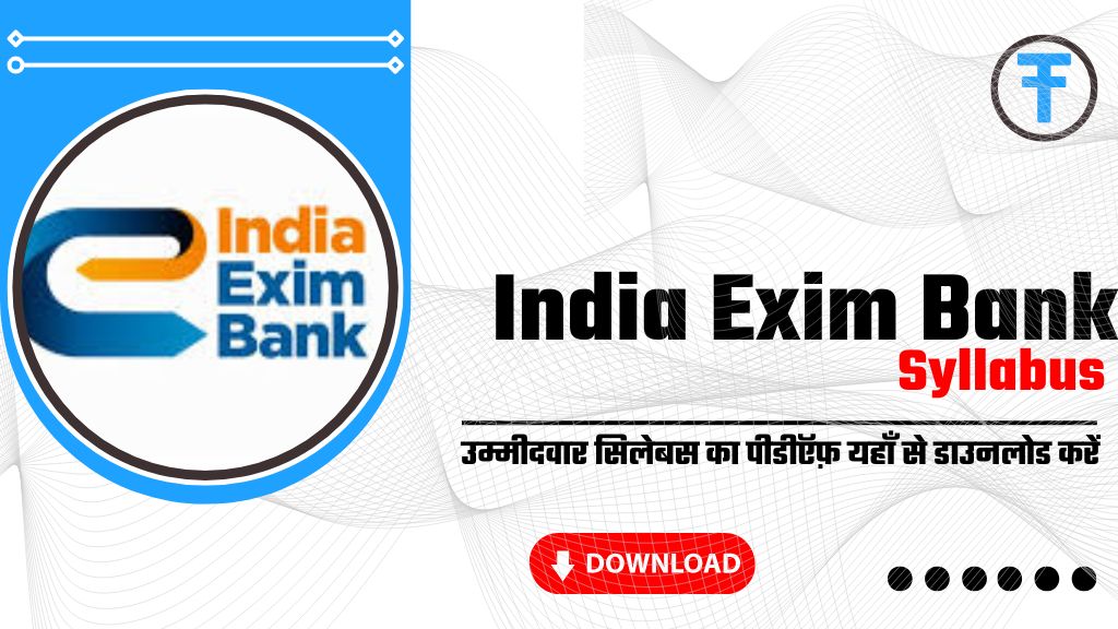 Exim Bank Syllabus 2025