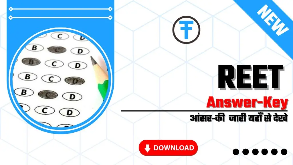 REET 2025 Answer Key PDF Download