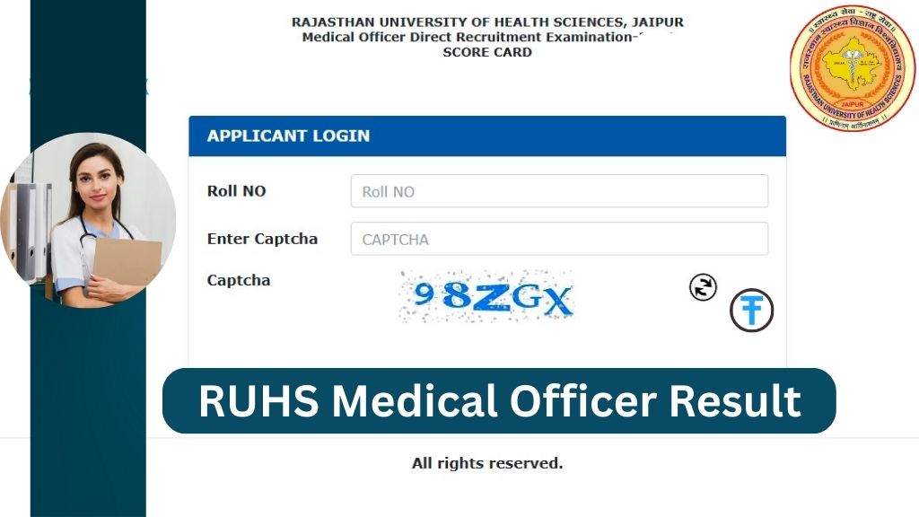 RUSH Medical Officer Result 2025