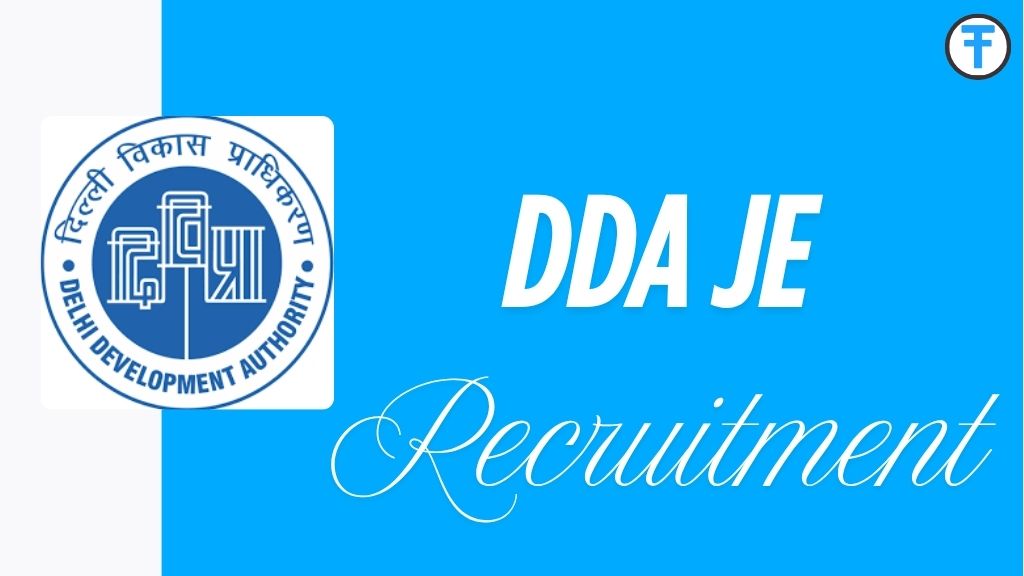 DDA JE Recruitment 2025
