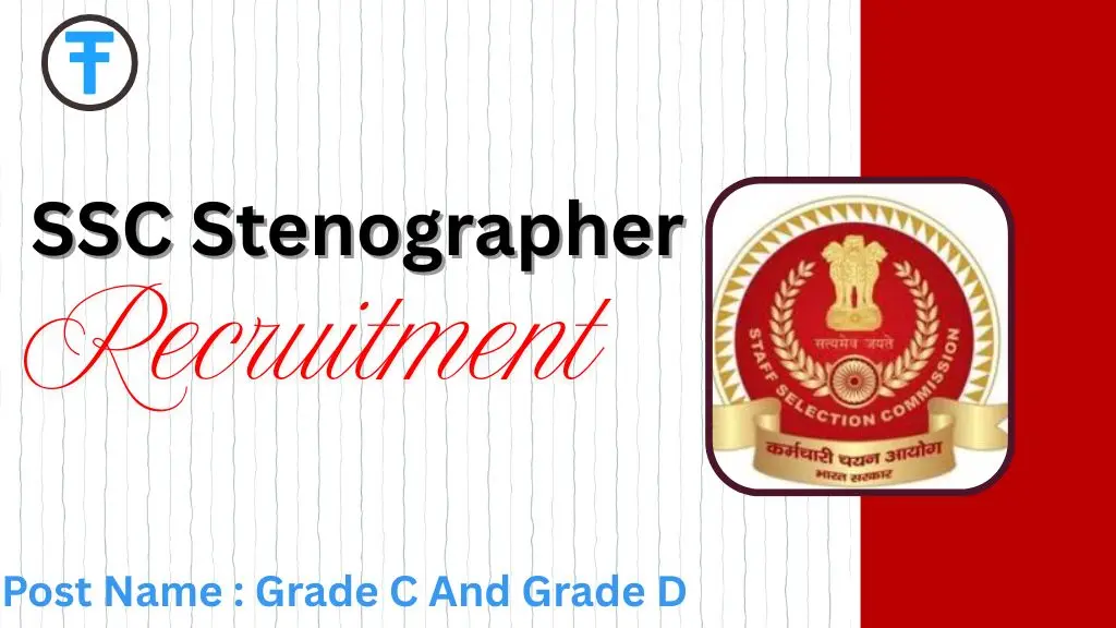 SSC Stenographer Vacancy: