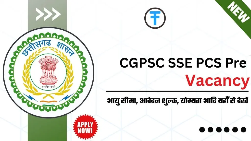 CGPSC SSE PCS Pre Recruitment 2025