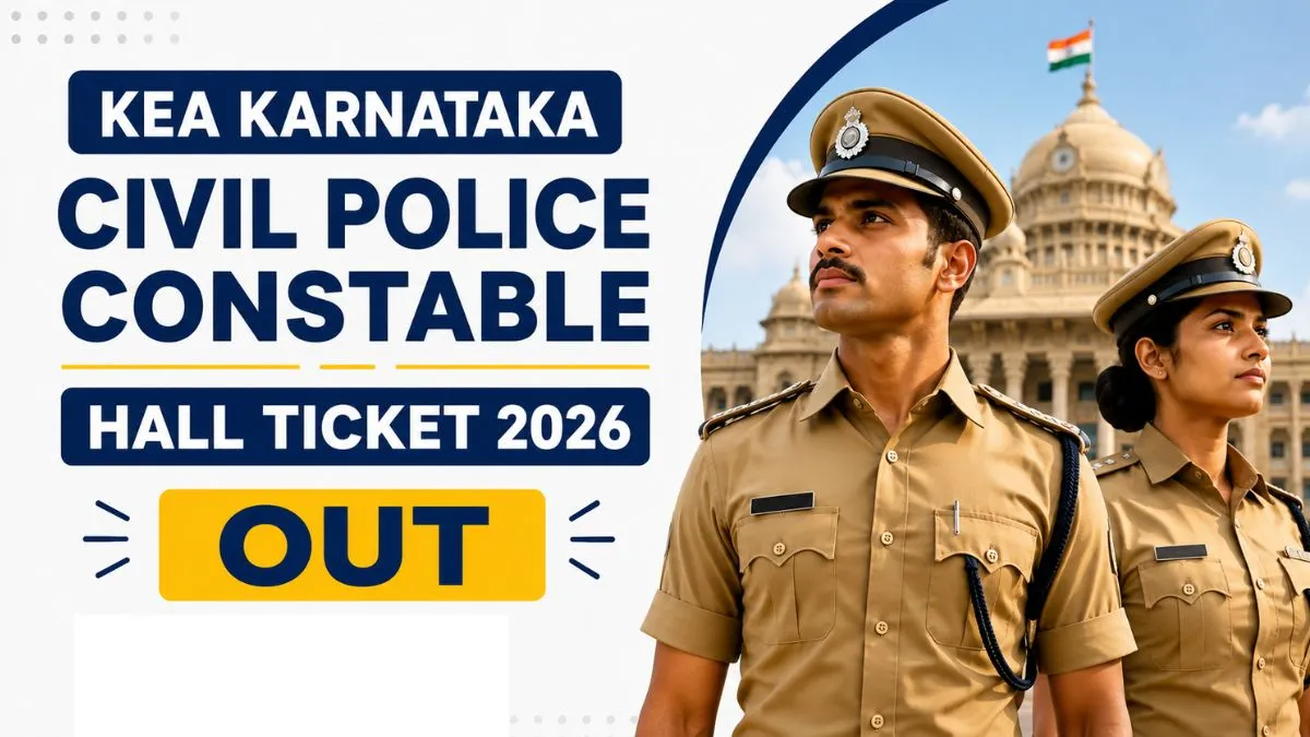 KEA Karnataka Civil Police Admit Card