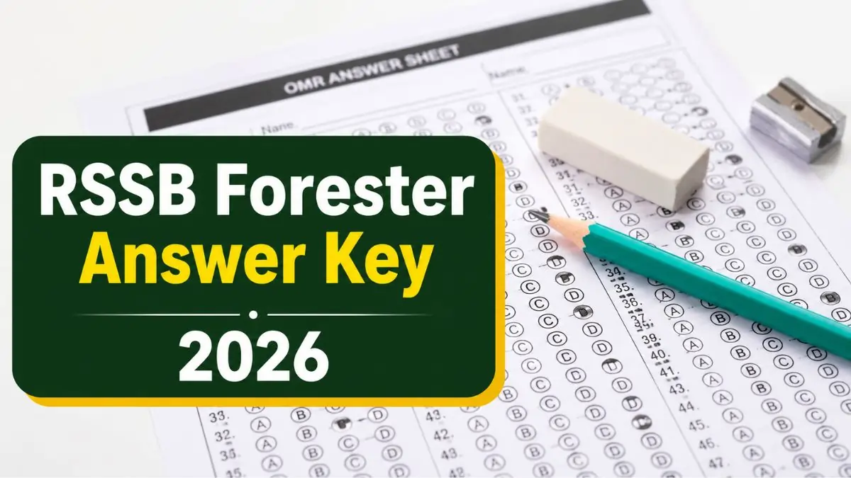 RSSB Forester Answer Key