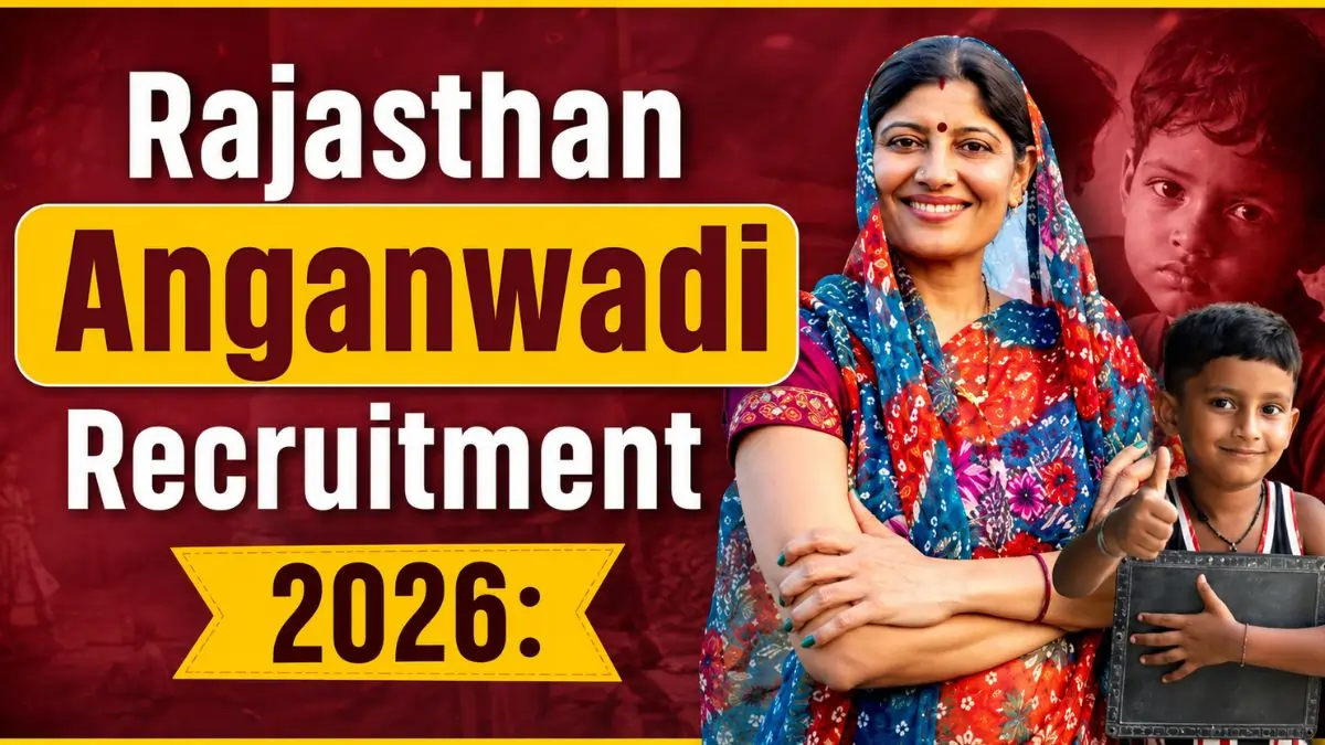 Rajasthan Anganwadi Recruitment