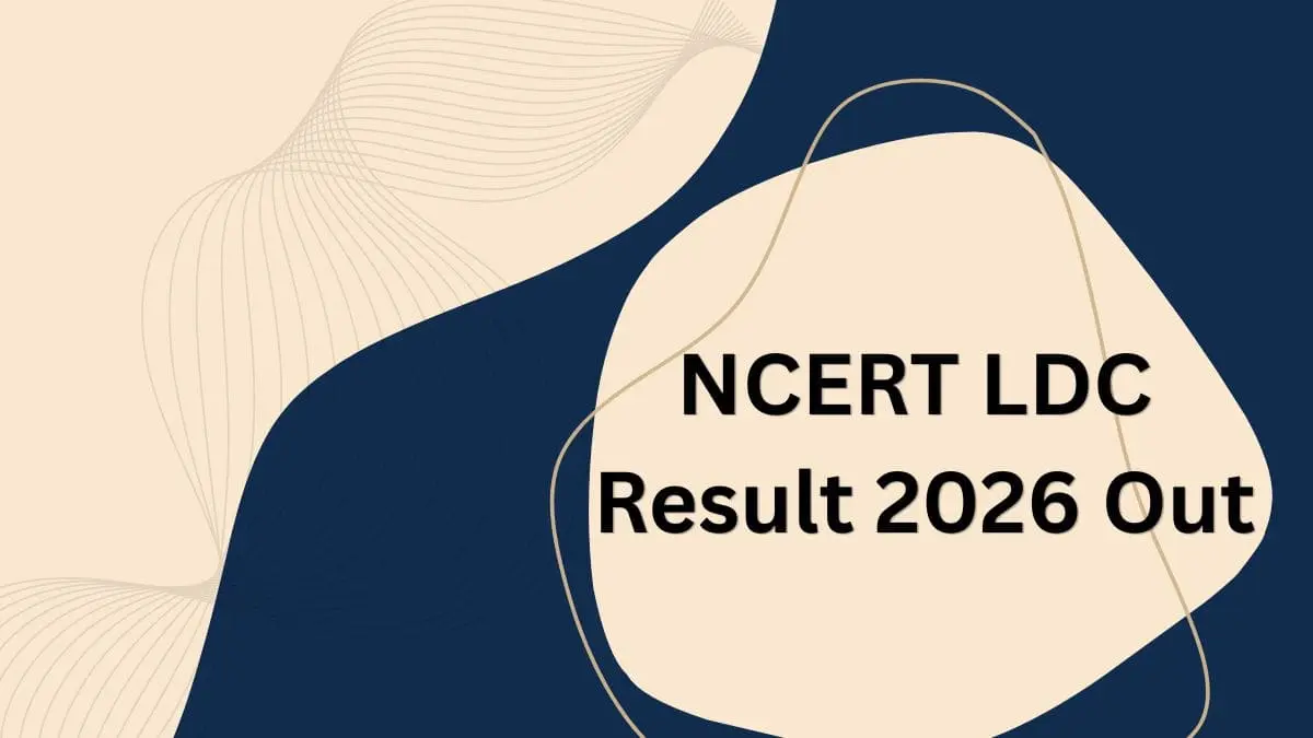NCERT LDC Result